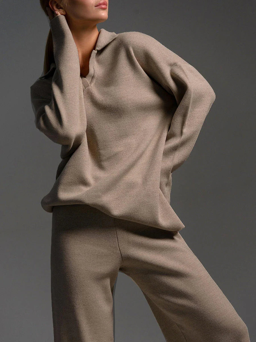 Elevate Your Comfort: Hannah Women's Relaxed Lounge Set