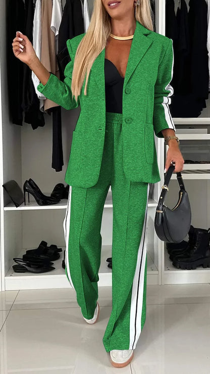 Elevate Your Comfort: Alice Zaccheo™ Long Sleeve Leisure Suit