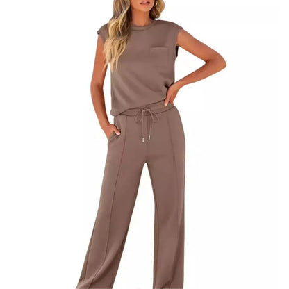 Celia: Chic & Comfortable Summer Lounge Set for Effortless Style