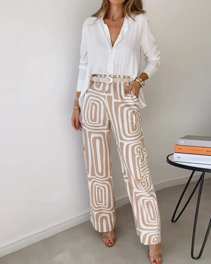 Sienna™ Printed Lounge Set - Ultimate Comfort & Style