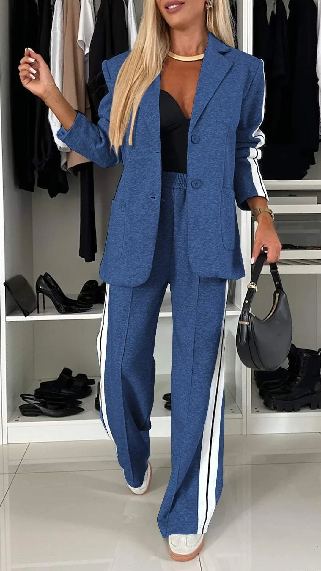 Elevate Your Comfort: Alice Zaccheo™ Long Sleeve Leisure Suit