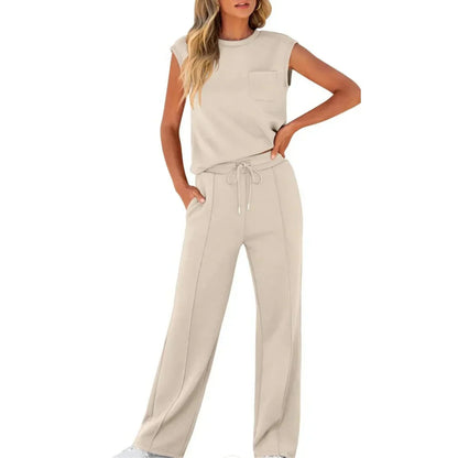 Celia: Chic & Comfortable Summer Lounge Set for Effortless Style