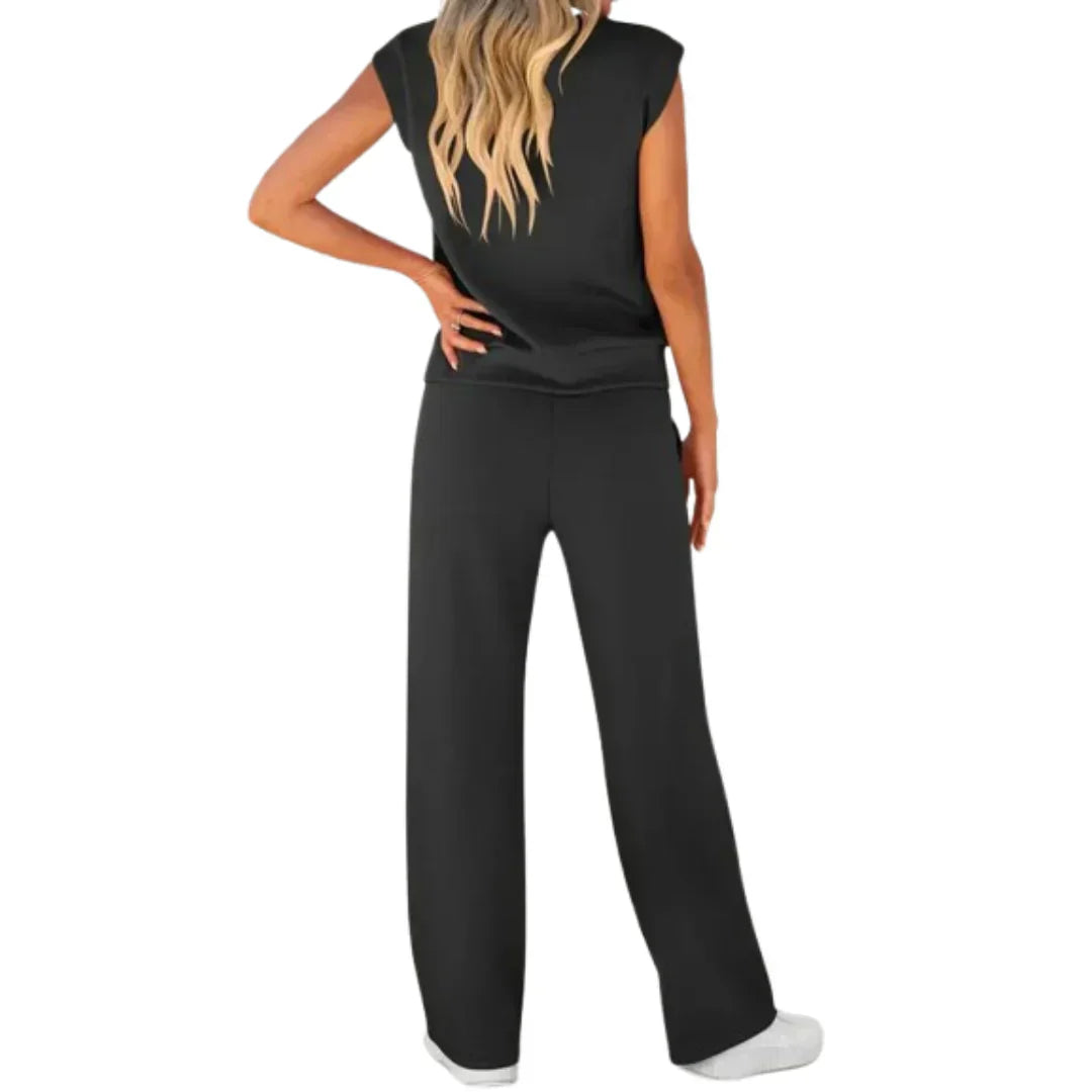 Celia: Chic & Comfortable Summer Lounge Set for Effortless Style