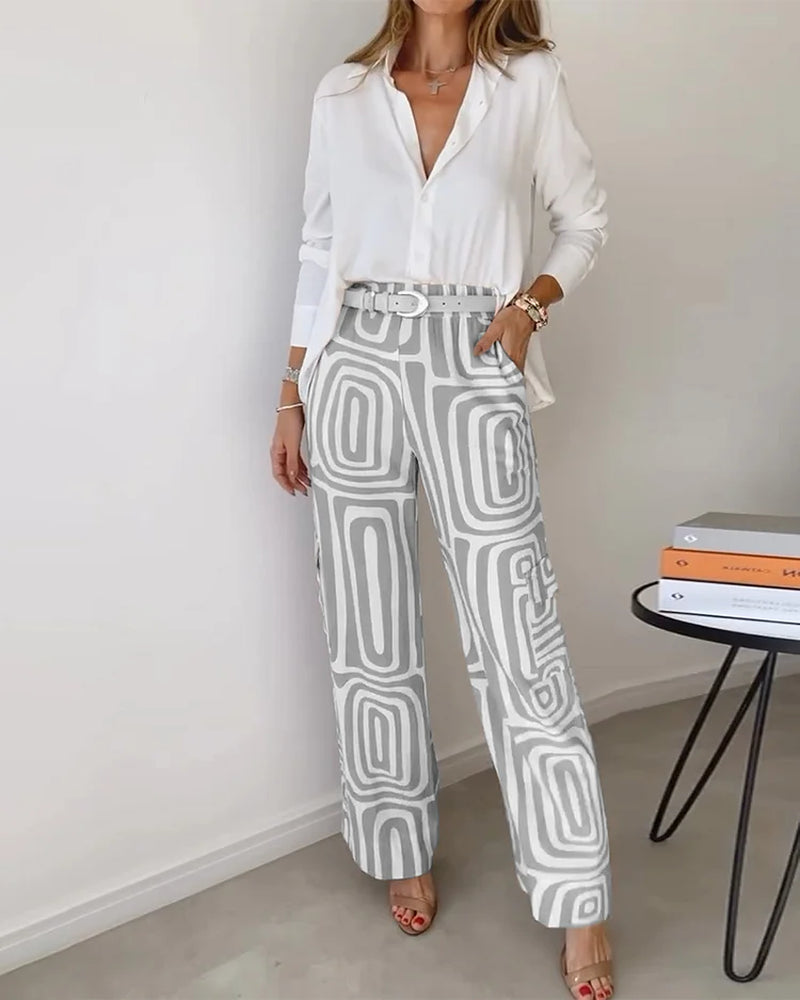 Sienna™ Printed Lounge Set - Ultimate Comfort & Style