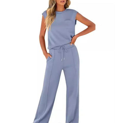 Celia: Chic & Comfortable Summer Lounge Set for Effortless Style