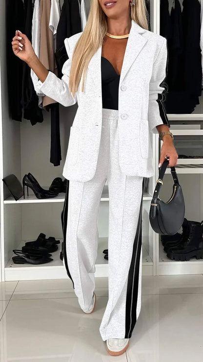 Elevate Your Comfort: Alice Zaccheo™ Long Sleeve Leisure Suit