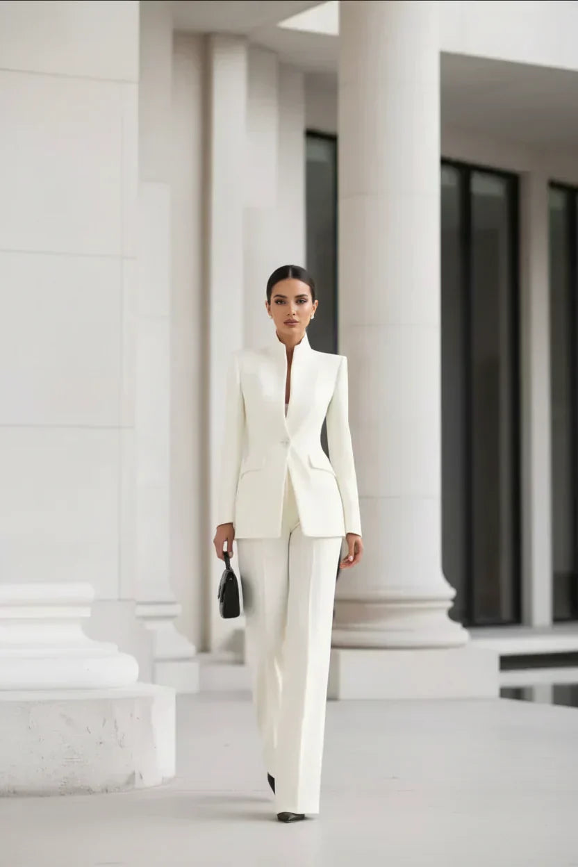 GIA Blazer and Palazzo Pants Dress