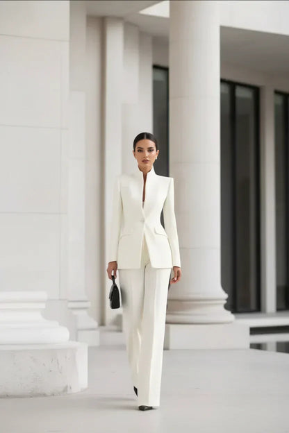 GIA Blazer and Palazzo Pants Dress