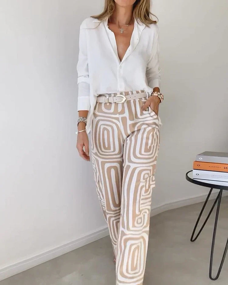 Sienna™ Printed Lounge Set - Ultimate Comfort & Style