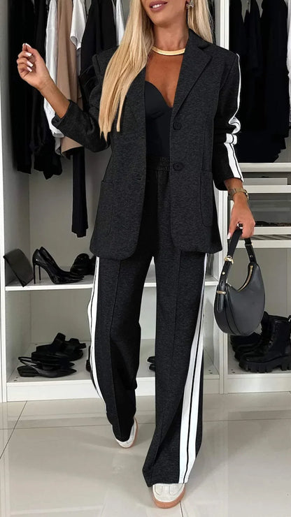 Elevate Your Comfort: Alice Zaccheo™ Long Sleeve Leisure Suit