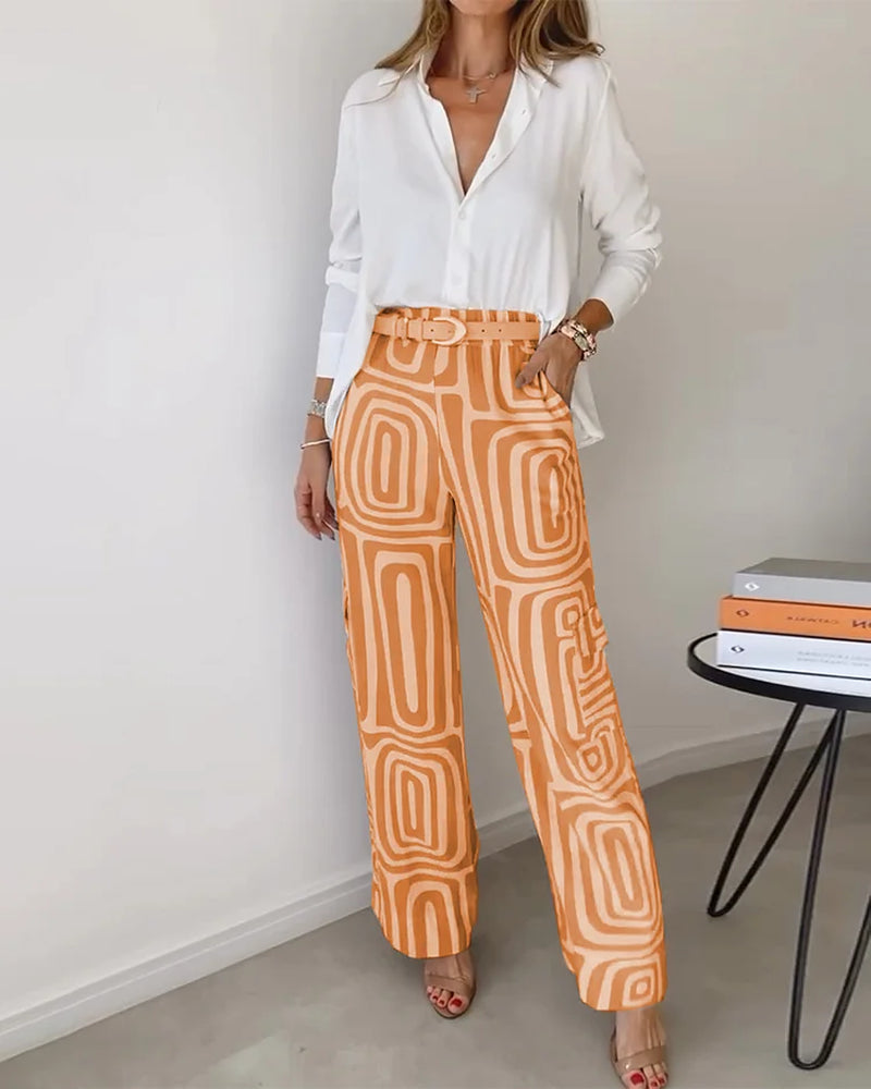 Sienna™ Printed Lounge Set - Ultimate Comfort & Style
