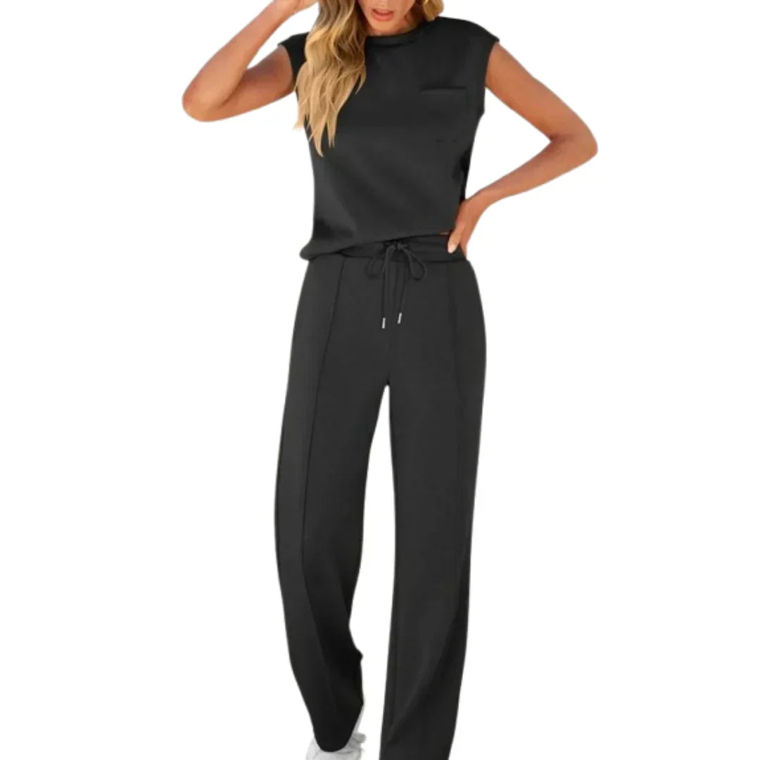 Celia: Chic & Comfortable Summer Lounge Set for Effortless Style