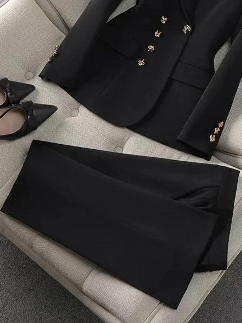 Elevate Your Style with the Mellora™ Executive Two-Piece Suit Set