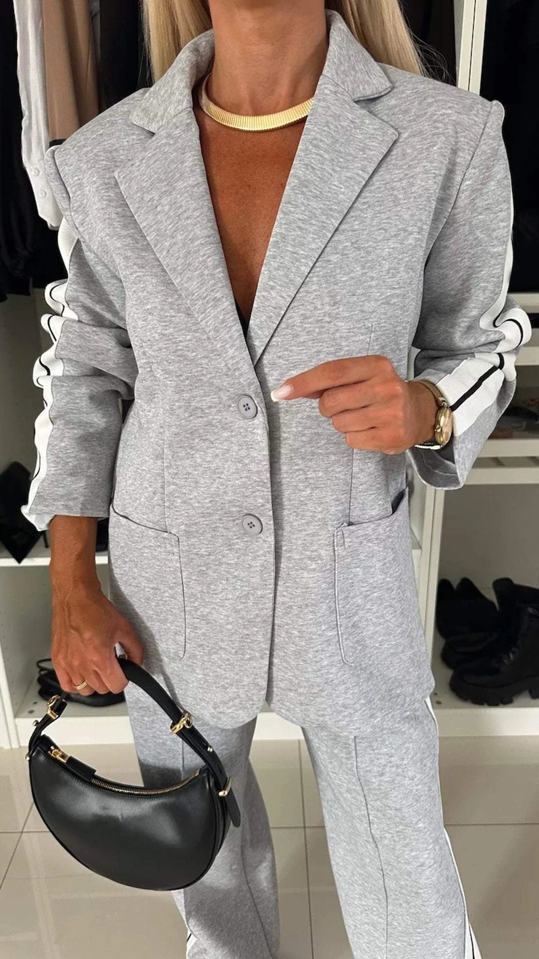 Elevate Your Comfort: Alice Zaccheo™ Long Sleeve Leisure Suit