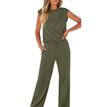 Celia: Chic & Comfortable Summer Lounge Set for Effortless Style