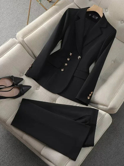 Elevate Your Style with the Mellora™ Executive Two-Piece Suit Set